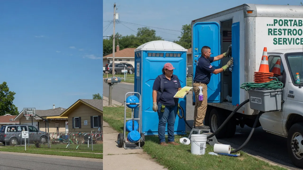 Portable Toilet Rental in Farmer City, IL near me